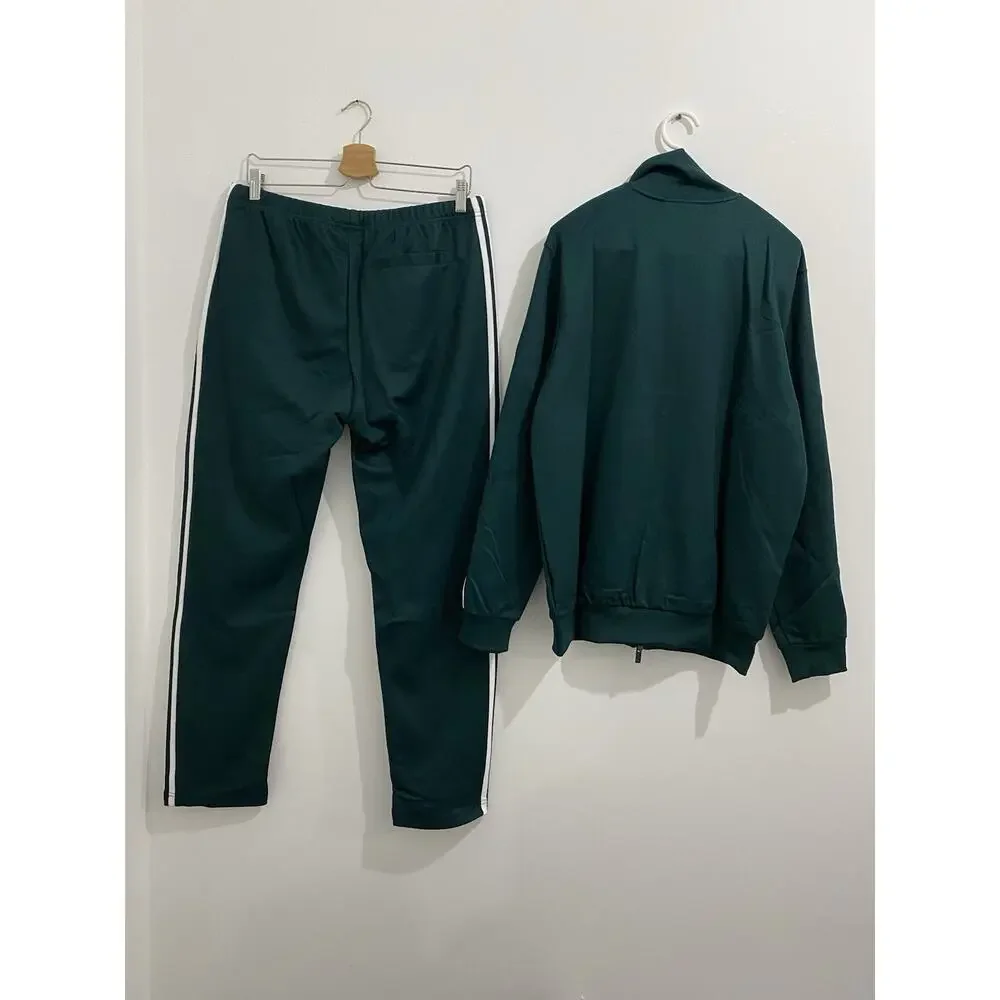 Adidas Originals Adicolor Beckenbauer Tracksuit Aurora Ivy White Size XL